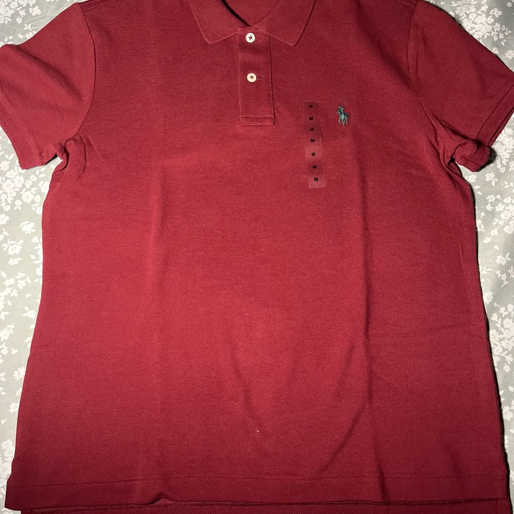 Polo by Ralph Lauren Red Polo Shirt Classic Design